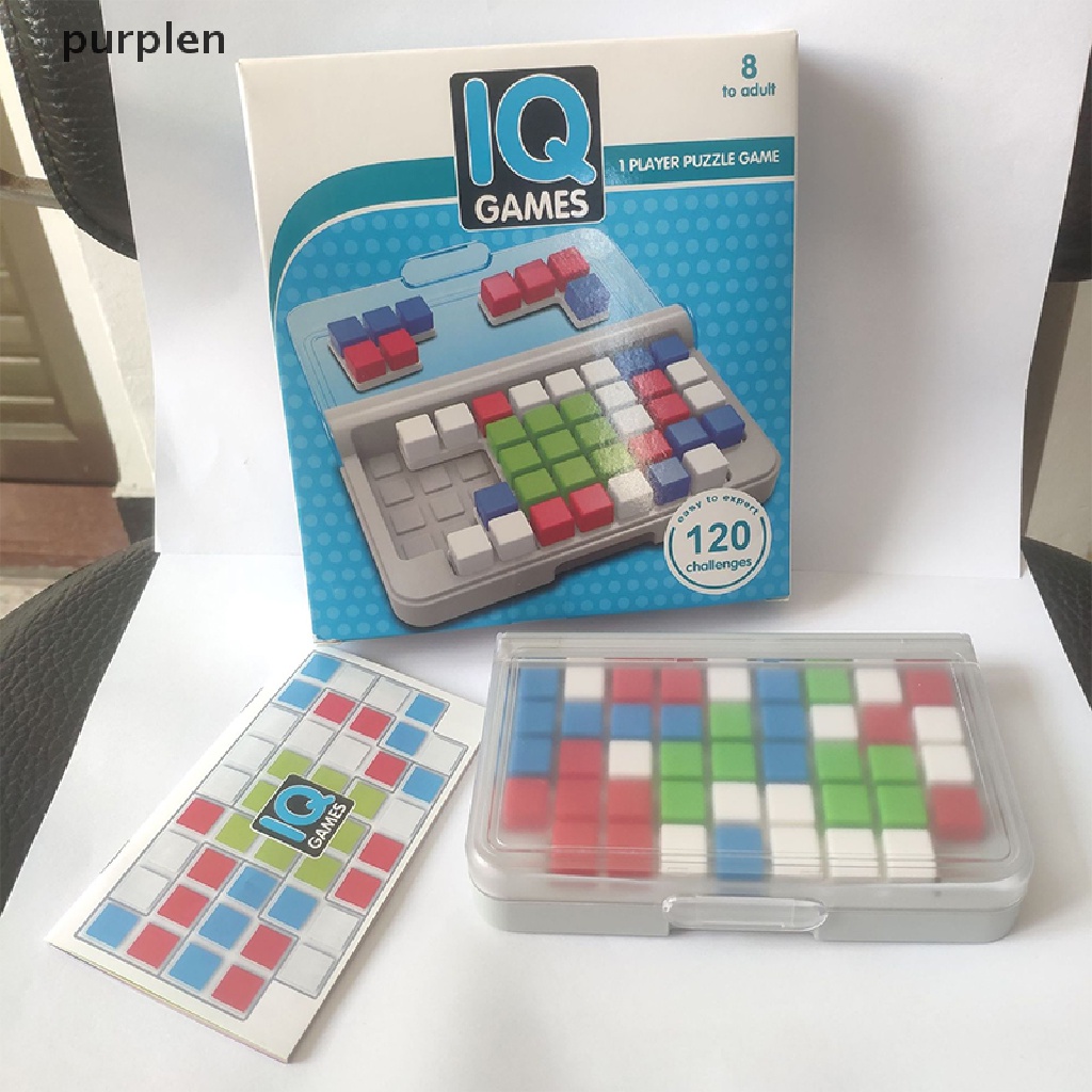 Set đồ chơi 120 trò Montessori câu đố 3D trò chơi trí tuệ logic