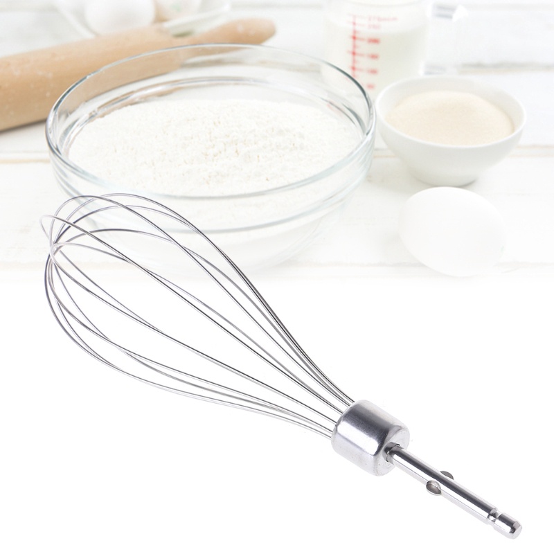 Set 2 đầu đánh trứng cầm tay bằng thép không gỉ 12 dây