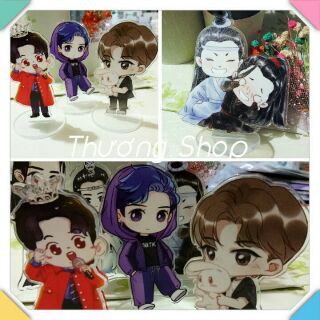 Đứng Chibi, Tiêu Chiến, Vương Nhất Bác, BJYX.