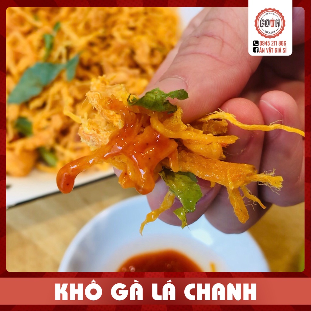 [Mã GROXUAN1 giảm 8% đơn 150K] 50G Khô Gà Lá Chanh Loại Ngon Đặc Sản Sài Gòn | BigBuy360 - bigbuy360.vn