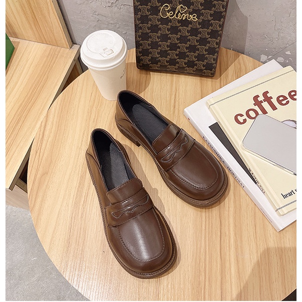 -Giày lười Nhật Bản giày nữ Oxford Japanese high school 2022 N2