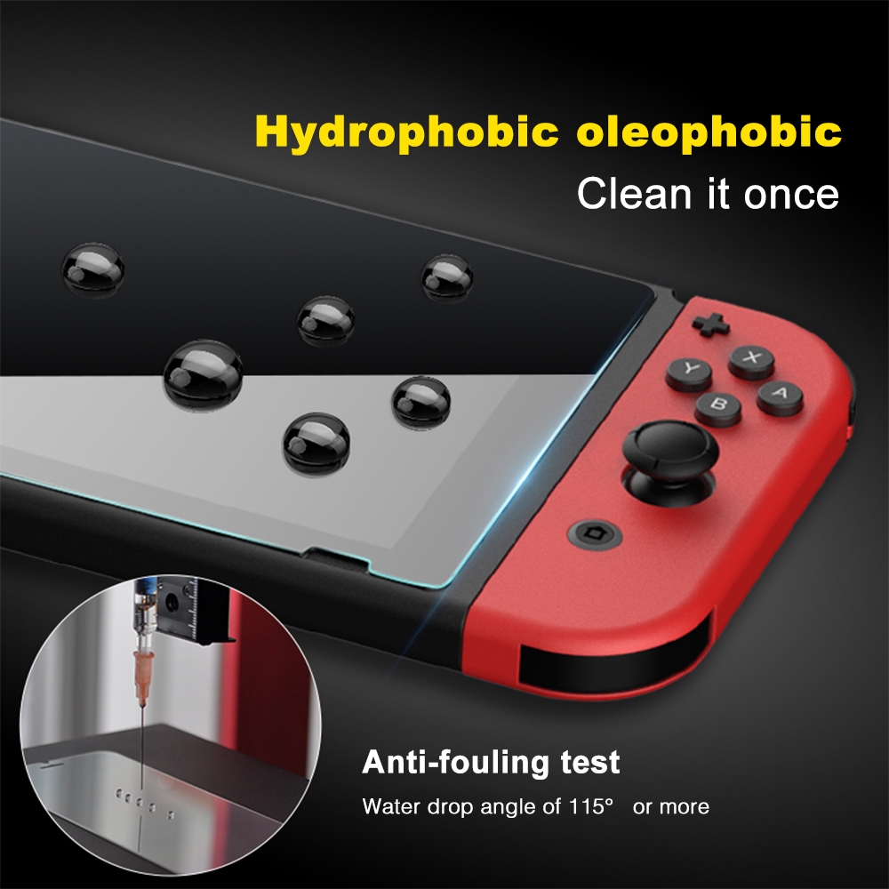 Set 3 Kính Cường Lực 0.3mm 9H HD Chuyên Dụng Cho Máy Chơi Game Nintendo Switch NS NX