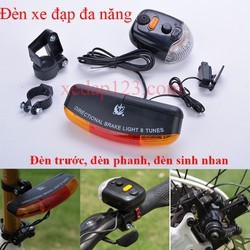 Đèn xe đạp đa năng đèn xin nhan đèn hậu XC-408
