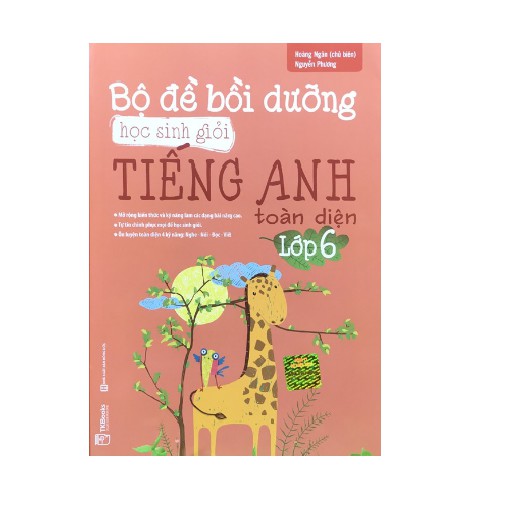 Sách - Combo Bộ Đề Bồi Dưỡng Học Sinh Giỏi Tiếng Anh Toàn Diện Lớp 6+Tổng Hợp Kiến Thức Và Bài Tập Tiếng Anh - Lớp 6