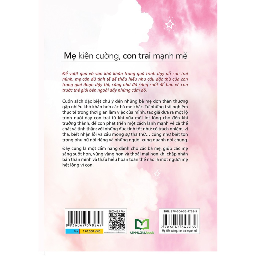 Sách - Mẹ kiên cường, con trai mạnh mẽ - Những bài học dạy con người phi thường [Minh Long]