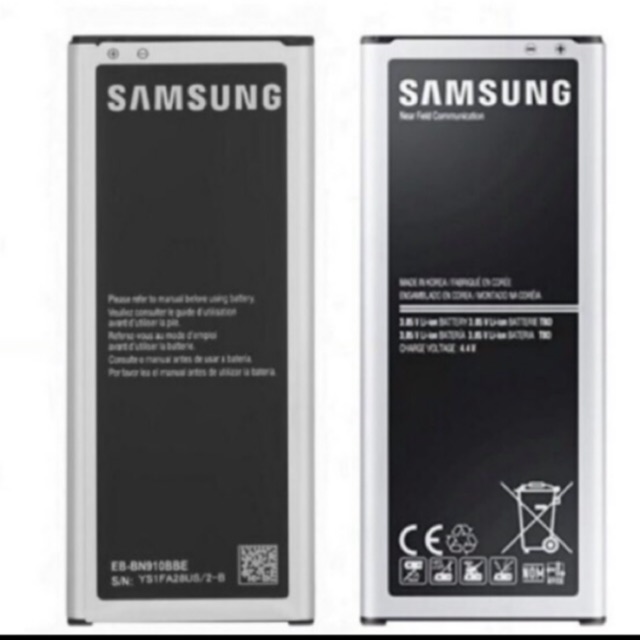 PIN XỊN SAMSUNG NOTE4 1sim DL 3220mah bảo hành 3 tháng