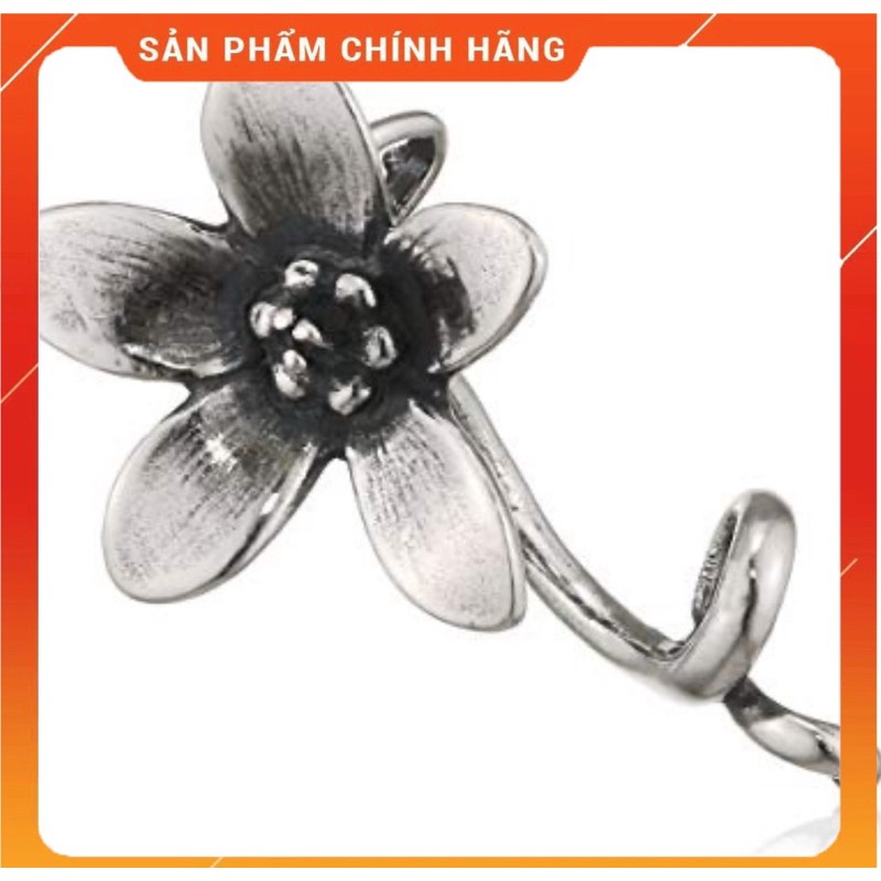 Charm hoa Tr.o.ll beads bạc s925 Cao Cấp