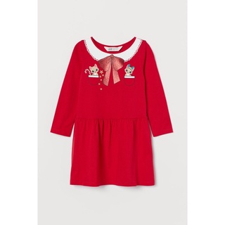 [H&M CHÍNH HÃNG]Áo và váy noel cho bé gái