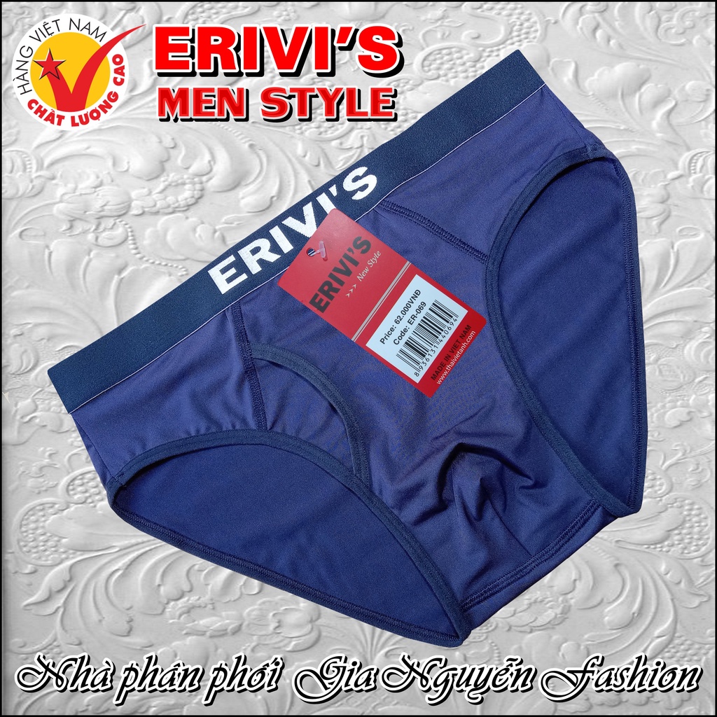 [GIÁ SỐC] 1 chiếc quần lót nam cao cấp hiệu Erivis - Thun lạnh 4 chiều (mẫu mới)