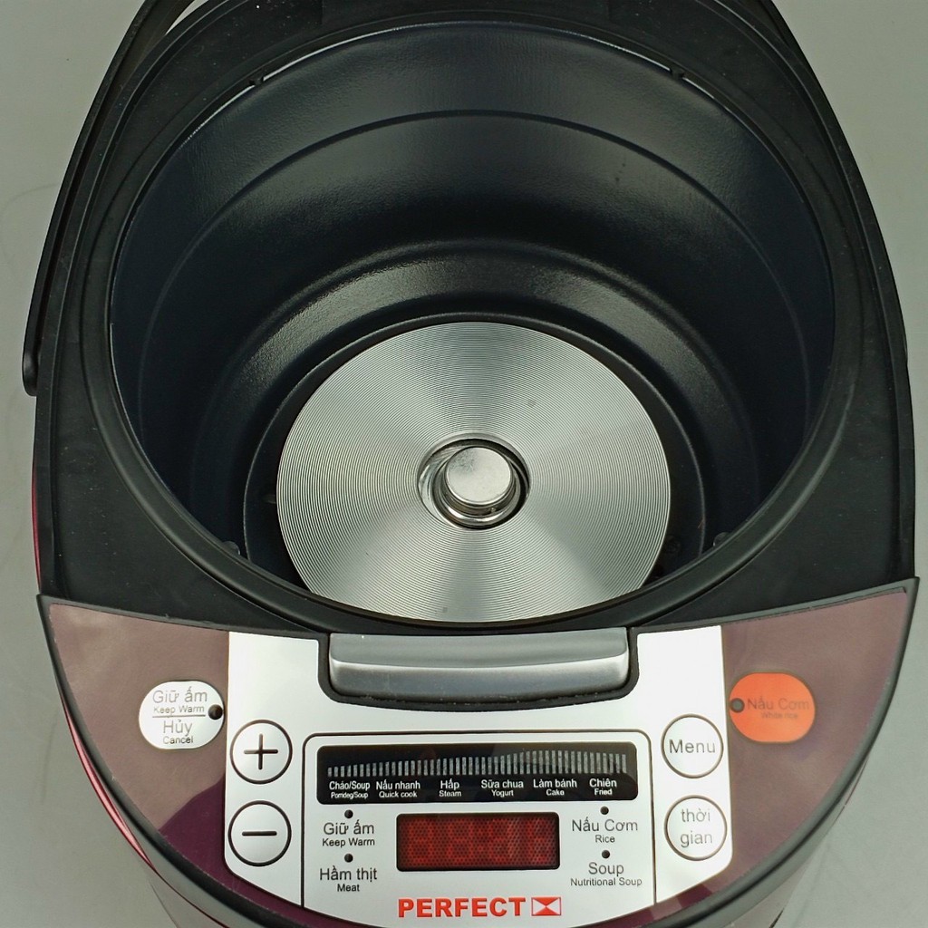 Nồi cơm điện tử Perfect PF-C208 nhiều chức năng nấu tích hợp dung tích 1.8 lít | BigBuy360 - bigbuy360.vn