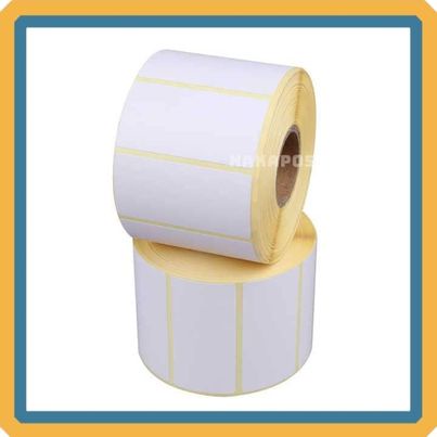 Decal in tem nhãn 80x40 mm, cuộn 30m
