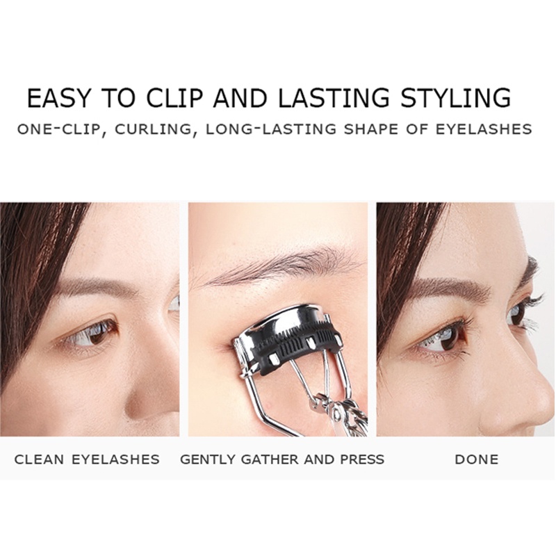 Dụng Cụ Uốn Cong Lông Mi Tự Nhiên Lâu Trôi Chuyên Nghiệp / Kẹp Lông Mi Nhỏ Gọn Nhẹ Nhanh Chóng Dành Cho Bạn Nữ