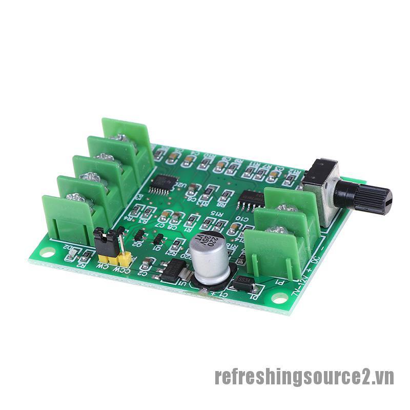 [REF2] 5V 12v brushless dc motor driver controller board for hard drive motor 3/4 wire