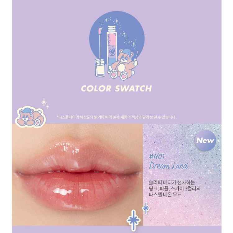 [Romand x Neonmoon] Phiên Bản Giới Hạn Son Tint Bóng Cho Môi Căng Mọng Romand Glasting Water Gloss 4.2g | BigBuy360 - bigbuy360.vn