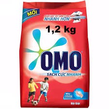 Bột giặt Omo 1,2 Kg