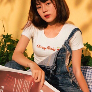 Áo crop ( kèm ảnh thật )