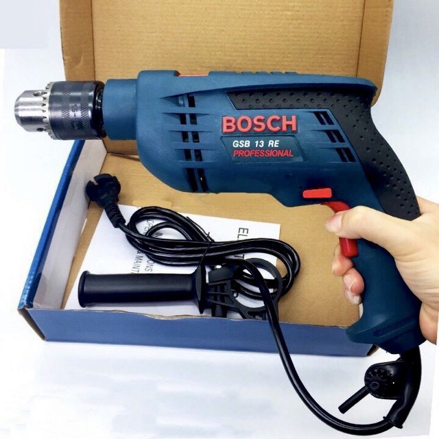 Máy khoan tường sắt gỗ 13 ly Bosch 🔥 CÔNG NHỆ ĐỨC ✨ LÕI ĐỒNG 100 % BẢO HÀNH 12 THÁNG