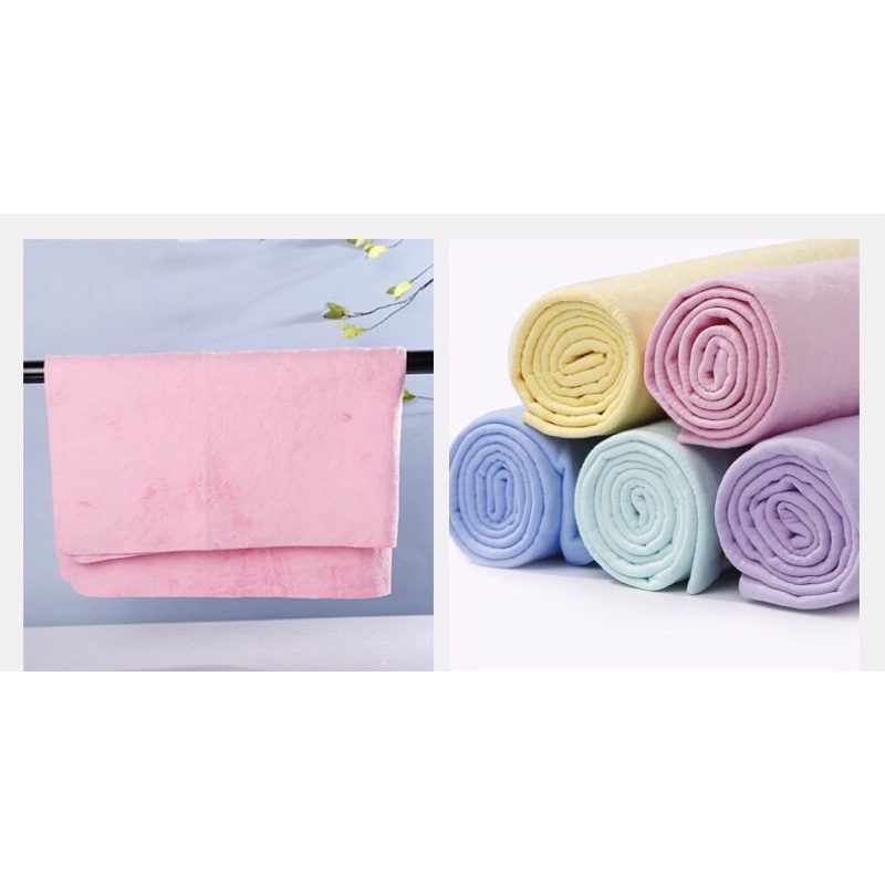 KHĂN SIÊU THẤM HÚT NƯỚC CỠ LỚN CHO CHÓ MÈO CAO CẤP