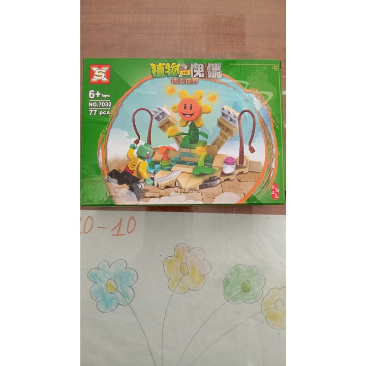 Đồ chơi xếp hình zombie cho bé