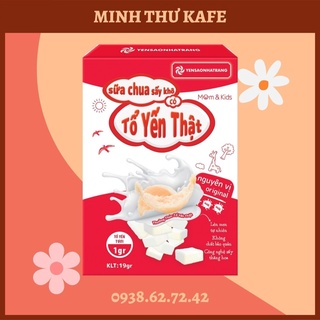 [Ăn Vặt Cho Bé] Sữa Chua Khô Có Tổ Yến Thật 19g - Yến Sào Nha Trang