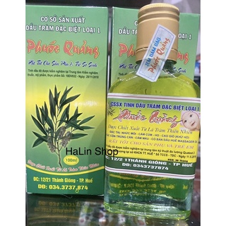 Dầu tràm Huế nguyên chất Phước Quảng 100ml, Dầu tràm cho bé, Dầu tràm cho trẻ sơ sinh