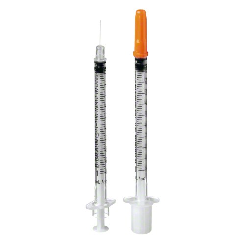 Combo 5 cây Bơm tiêm tiểu đường Isulin B.Braun 1ml