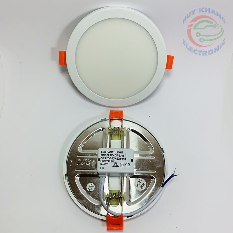 Đèn Led Panel ( âm trần ) siêu mỏng 8w ánh sáng trắng - 1688s.vn