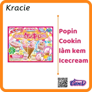 Popin Cookin làm kem Icecream - Bánh kẹo giáo dục Nhật Bản