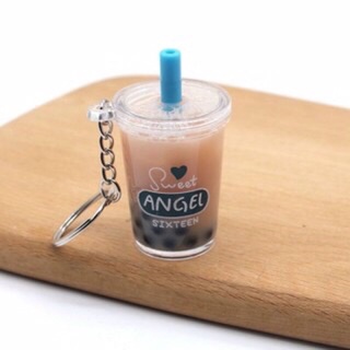 Móc khoá trà sữa