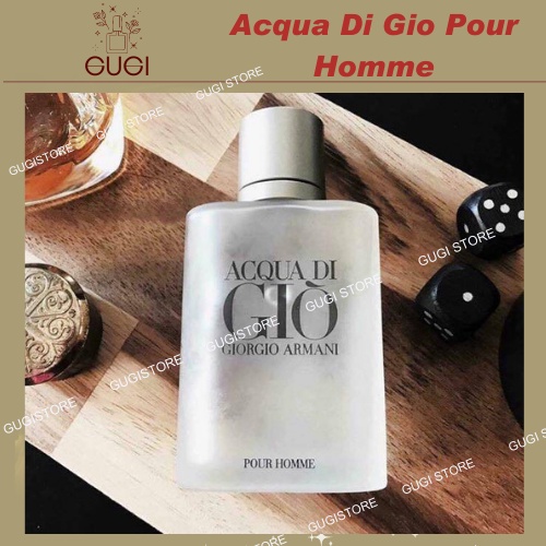 Nước Hoa Chính Hãng - Acqua Di Gio - Cho Nam. (Giò Trắng).GuGiStore