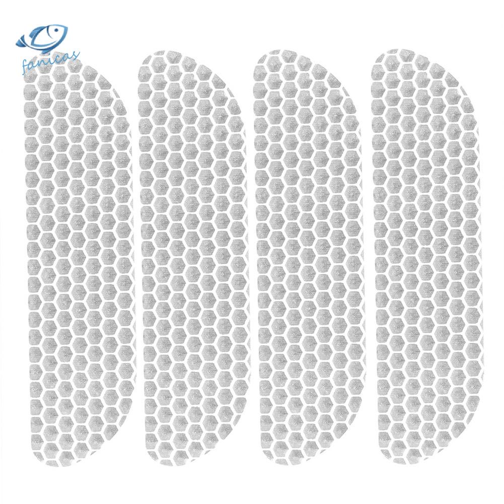 Set 4 Miếng Dán Phản Quang Cảnh Báo Mở Cửa Xe Hơi Tiện Dụng