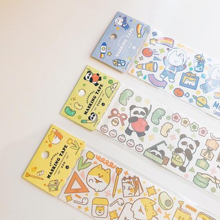 Hình Dán Masking Tape Film Sticker 2
