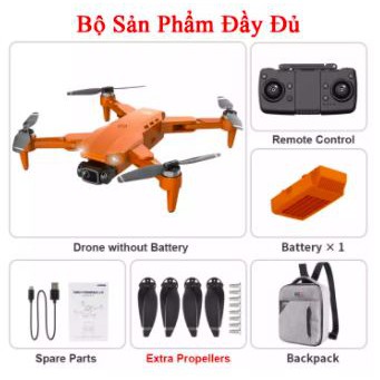 Flycam Giá Rẻ 4K L900 PRO💥 Bảo Hành 12 Tháng 💥Máy Bay Flycam , Gimbal 2 Trục, Động cơ không chổi than, Tầm xa 1200m