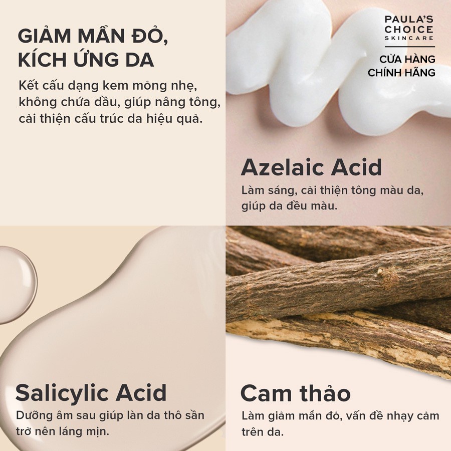 Tinh chất tăng cường giảm sưng đỏ và làm mờ vết thâm Paula's Choice Full size 30ml