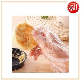100pcs Plastic Disposable Gloves Restaurant Home Service Catering Hygiene