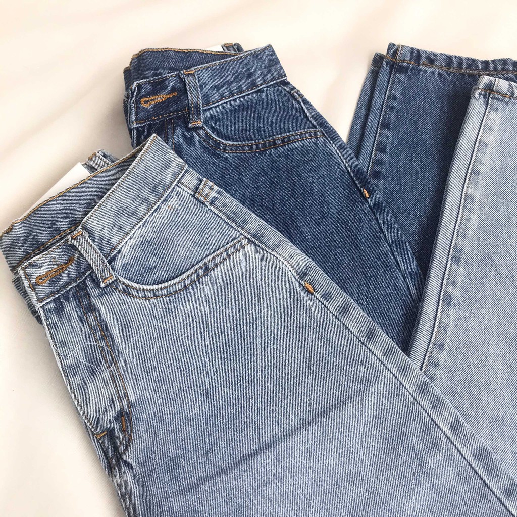 Quần jean baggy nữ lưng cao (không co giãn), quần bò D146 N146 form đẹp ulzzang nữ VM STYLE 22QJB03AS1402 | BigBuy360 - bigbuy360.vn