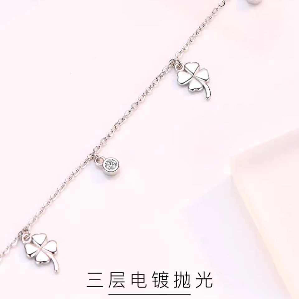 Lắc Chân Bạc 925 Đính Hạt Đơn Giản Gợi Cảm Cho Nữ | BigBuy360 - bigbuy360.vn