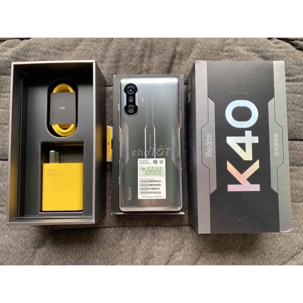 Điện Thoại Xiaomi Redmi K40 Gaming Edition (8G/256G) - siêu phẩm Gaming, Bảo hành chính hãng 18 tháng (MƠÍ)