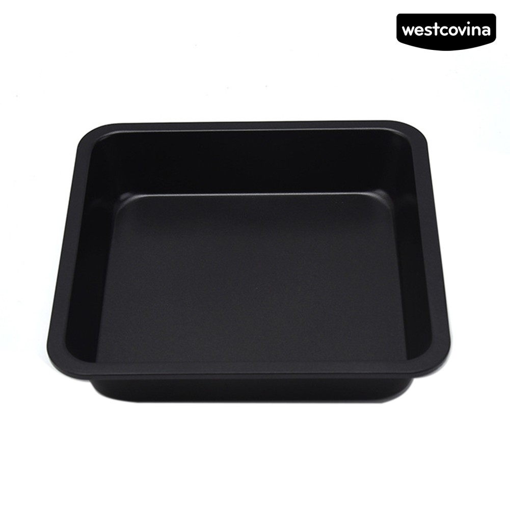 Khuôn Nướng Bánh Hình Vuông Bằng Thép Carbon 8 Inch