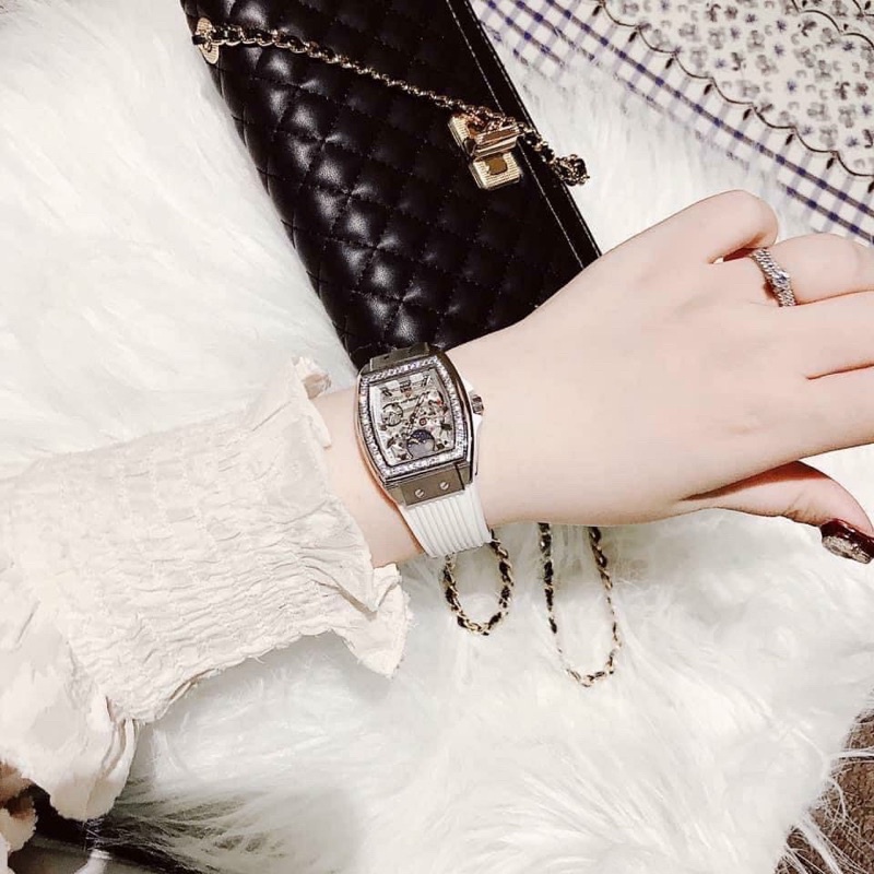 Đồng Hồ Nữ Hanboro Moonphase