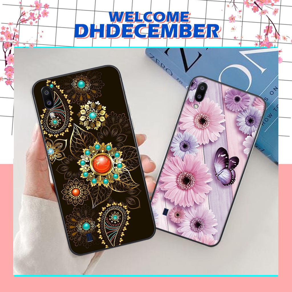 Ốp lưng Samsung Galaxy A10 / M10 in hình hoa tinh tế , mới mẻ DH DECEMBER