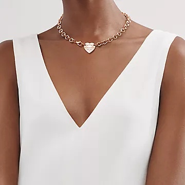 TTM Vòng cổ Mặt Trái Tim Sưu Tầm 45cm