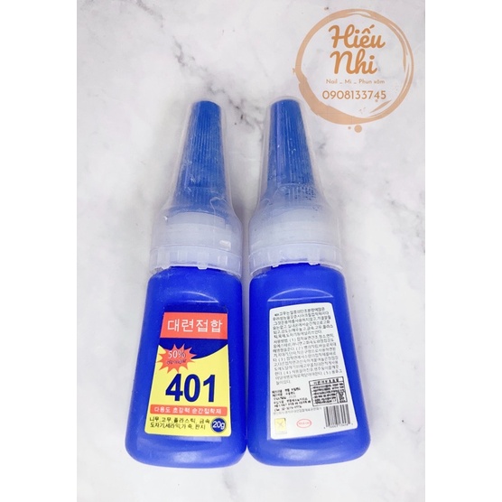 Keo dán móng 401
