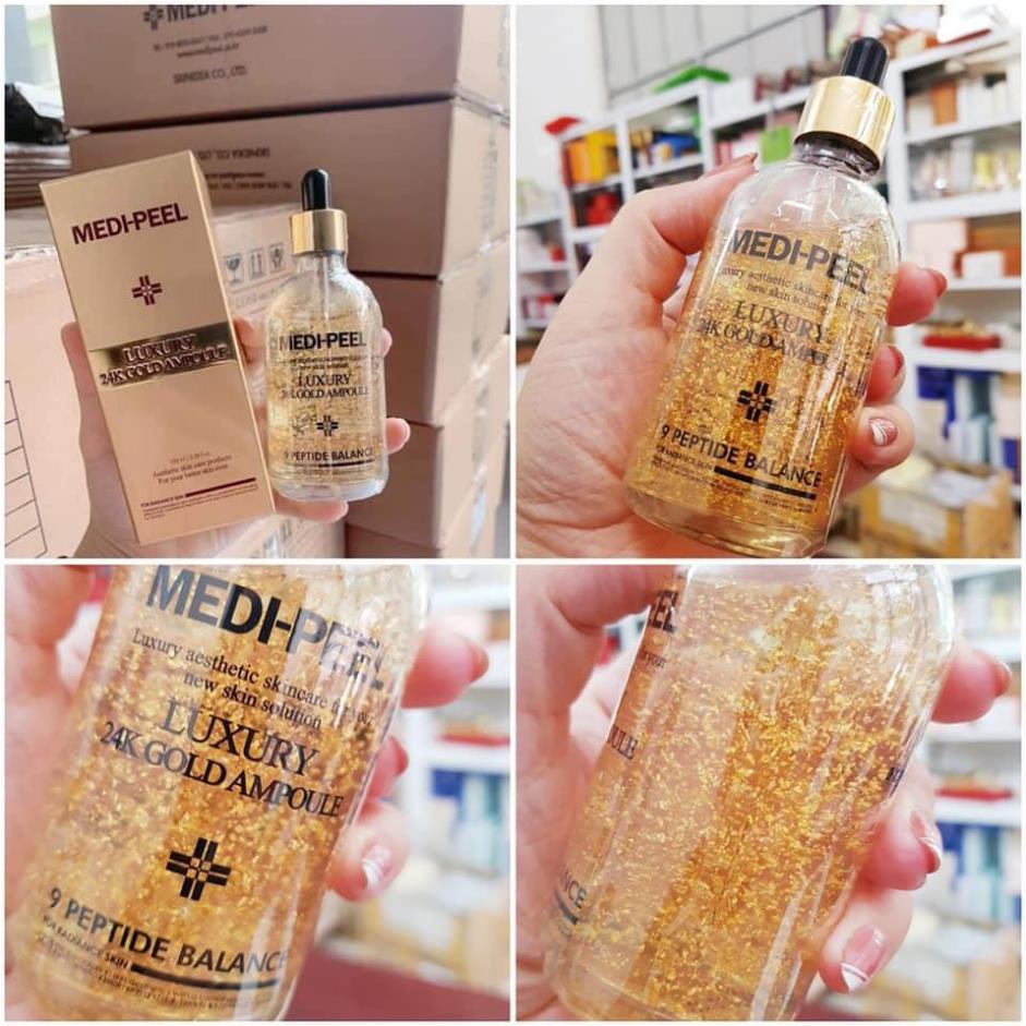 SERUM TINH CHẤT VÀNG MEDI PEEL LUXURY 24K GOLD AMPOULE  - HÀN QUỐC