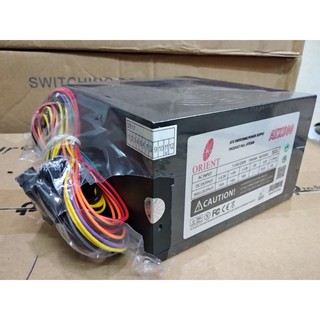 Nguồn máy tính orient 500w fan 12 hàng chính hãng đại hùng bảo hành 36 tháng