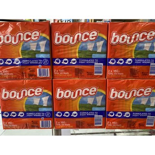 Giấy thơm quần áo Bounce hộp 160 tờ