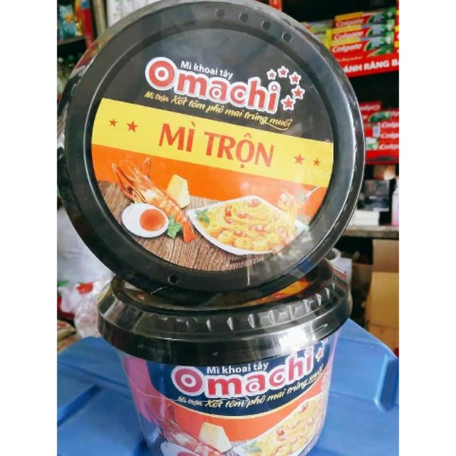 mì tô omachi trộn