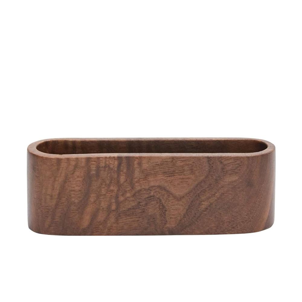Hộp Gỗ Đựng Thẻ Ghi Chú / Danh Thiếp Tiện Dụng Cho Văn Phòng