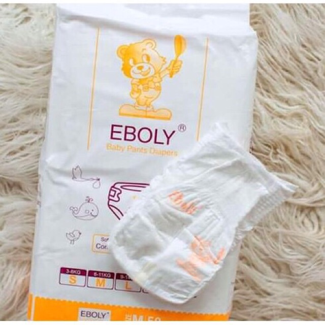 Bỉm EBOLY Quần/Dán 100M 100L 100XL 100XXL 100XXXL