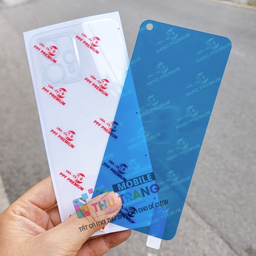 Combo Realme 9 4G Realme 9i Realme 9 Pro 5G Realme 9 Pro+ Cường lực dẻo nano màn hình full màn 98% + Dán PPF mặt sau